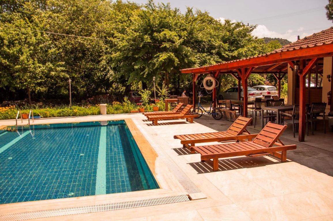 Makri Otel Kayakoy Bagian luar foto