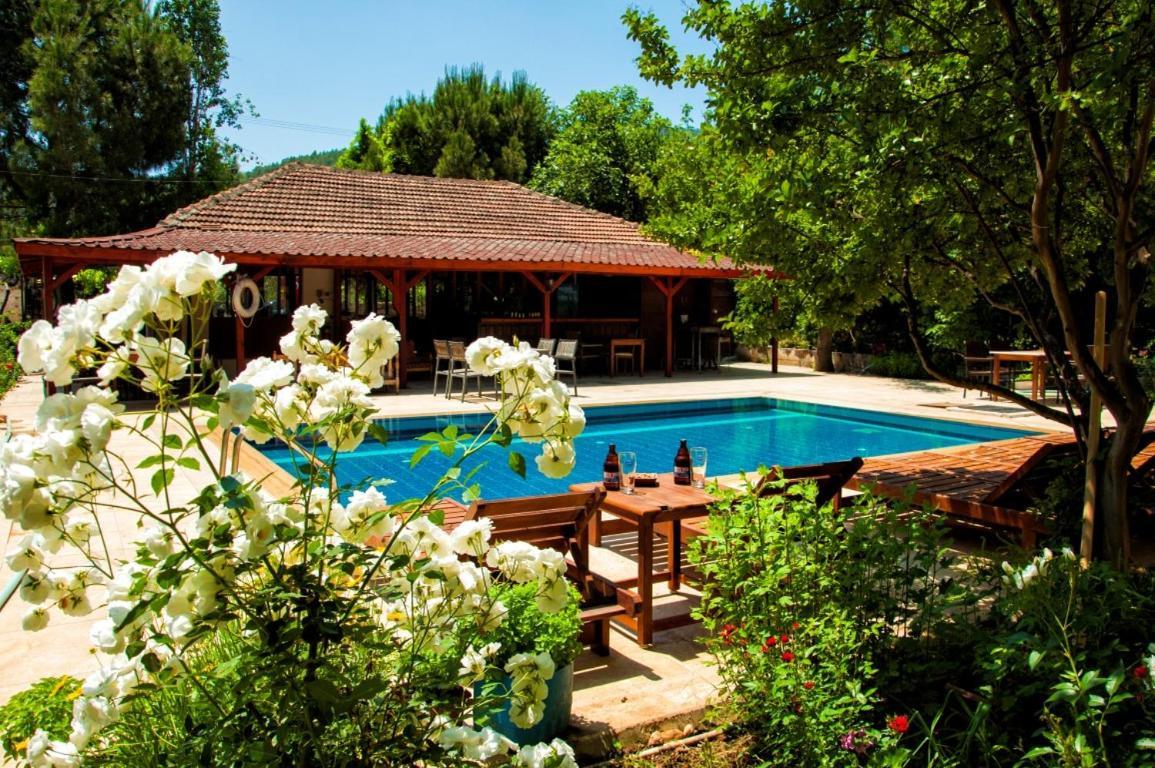 Makri Otel Kayakoy Bagian luar foto